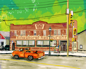 A Slice of Life digital art print by Nathan Gowsell Creative