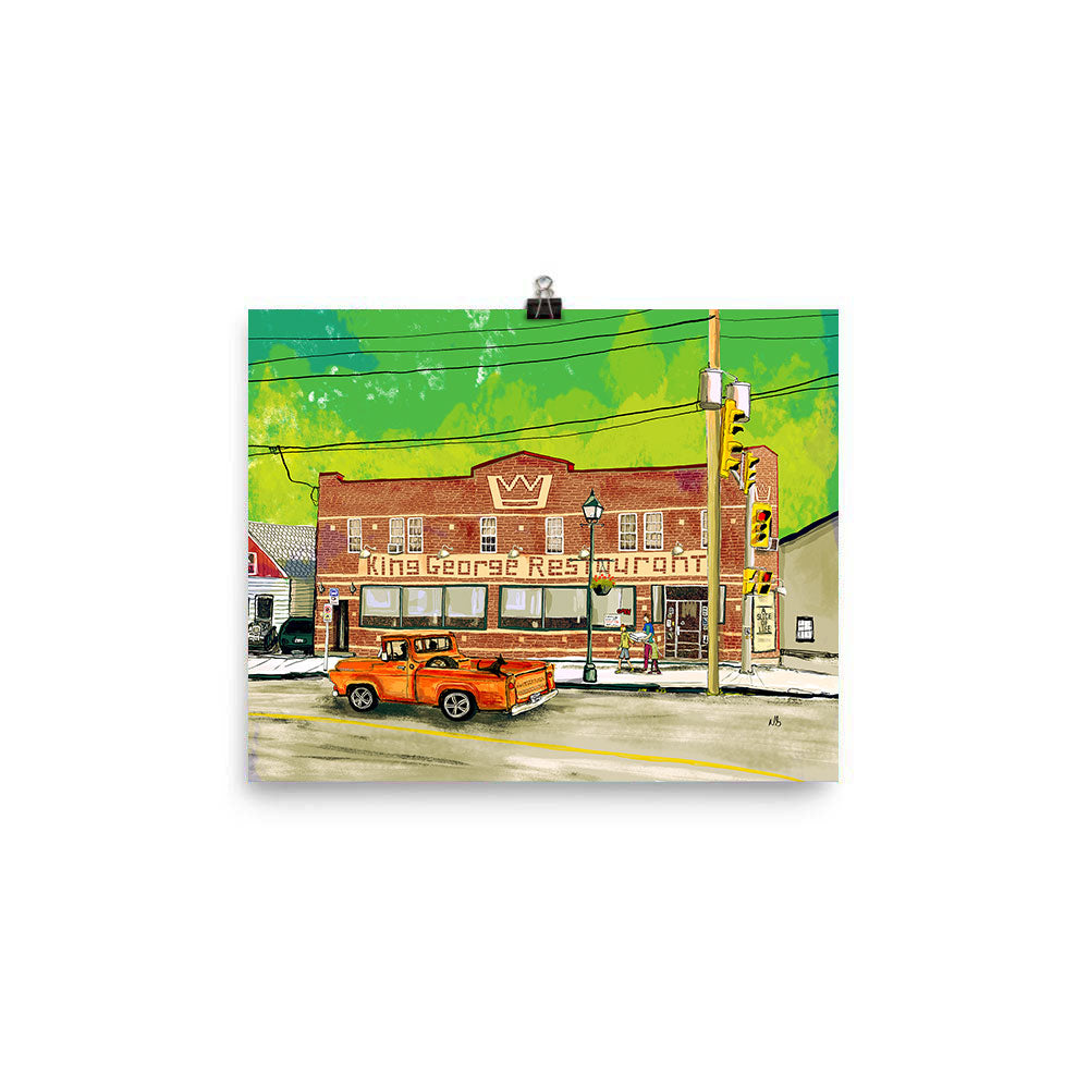 8x10 A Slice of Life Artwork by Nathan Gowsell Creative