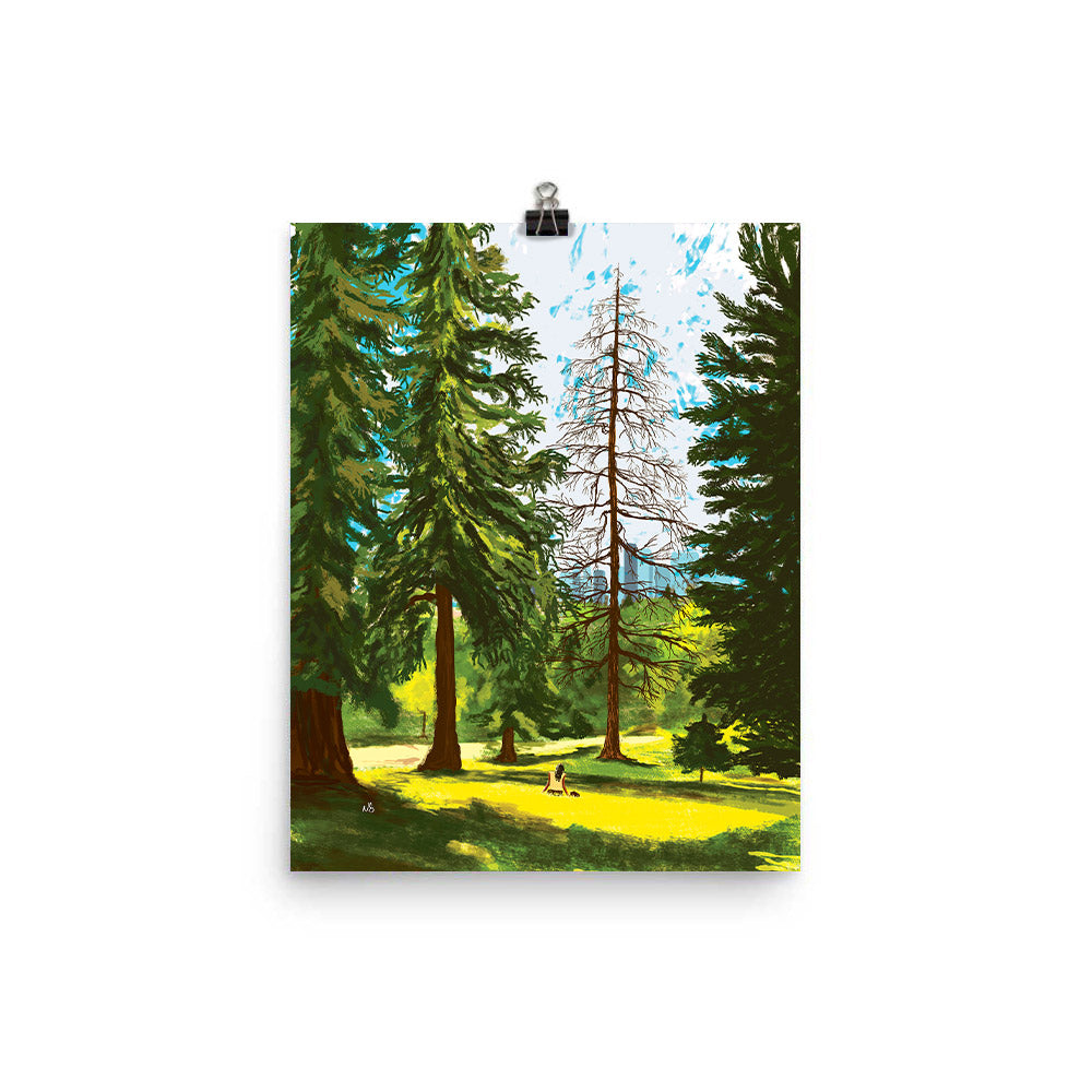 11x14 Amongst the Trees Artwork by Nathan Gowsell Creative