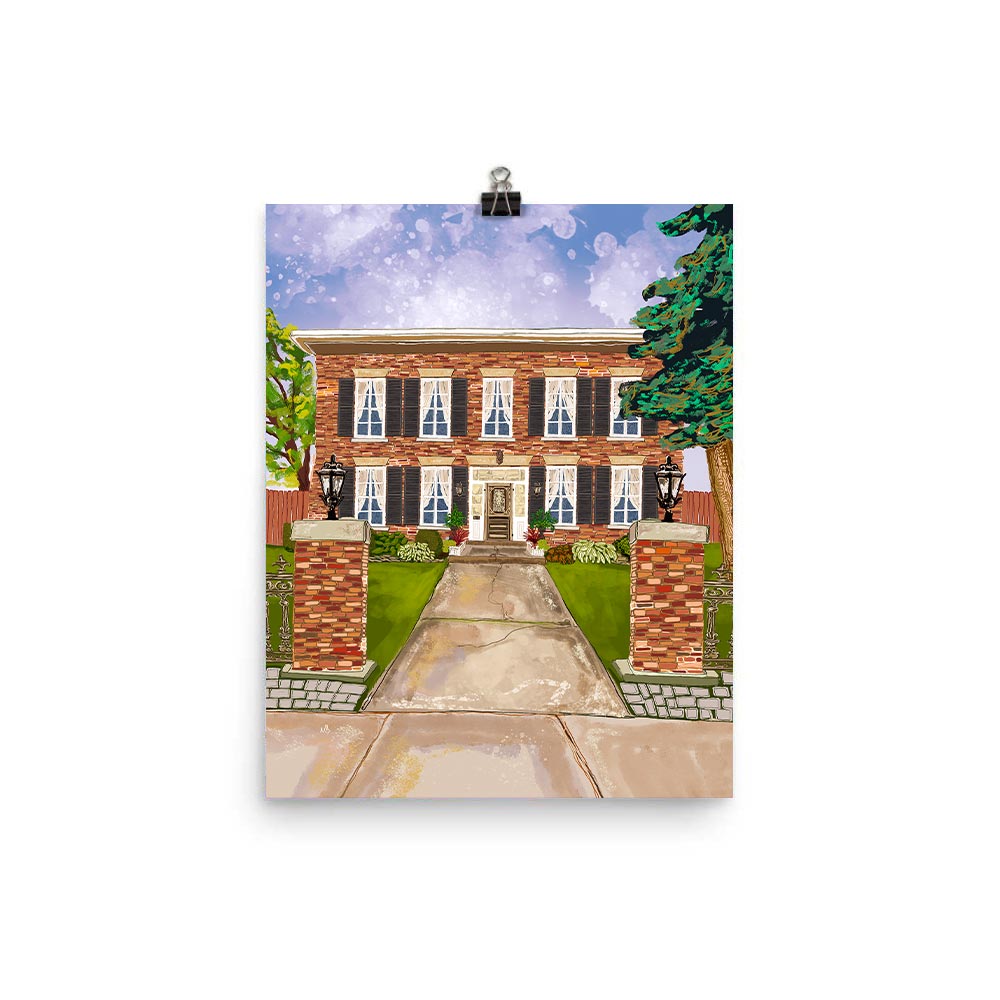 11x14 Chesley's Inn Artwork by Nathan Gowsell Creative