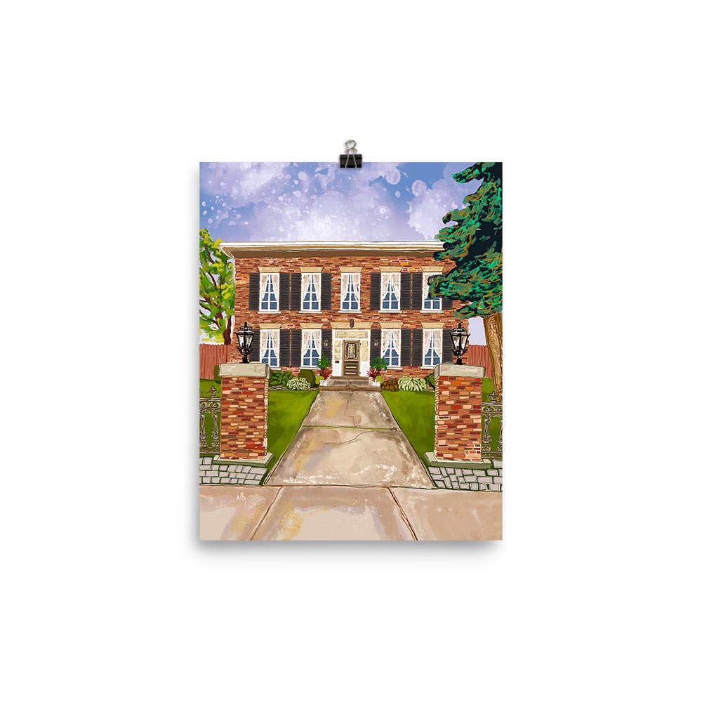 8x10 Chesley's Inn Artwork by Nathan Gowsell Creative
