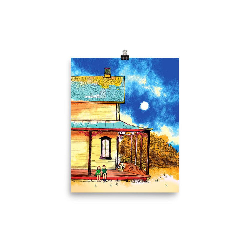 8x10 print – Inseparable –  original artwork by Nathan Gowsell