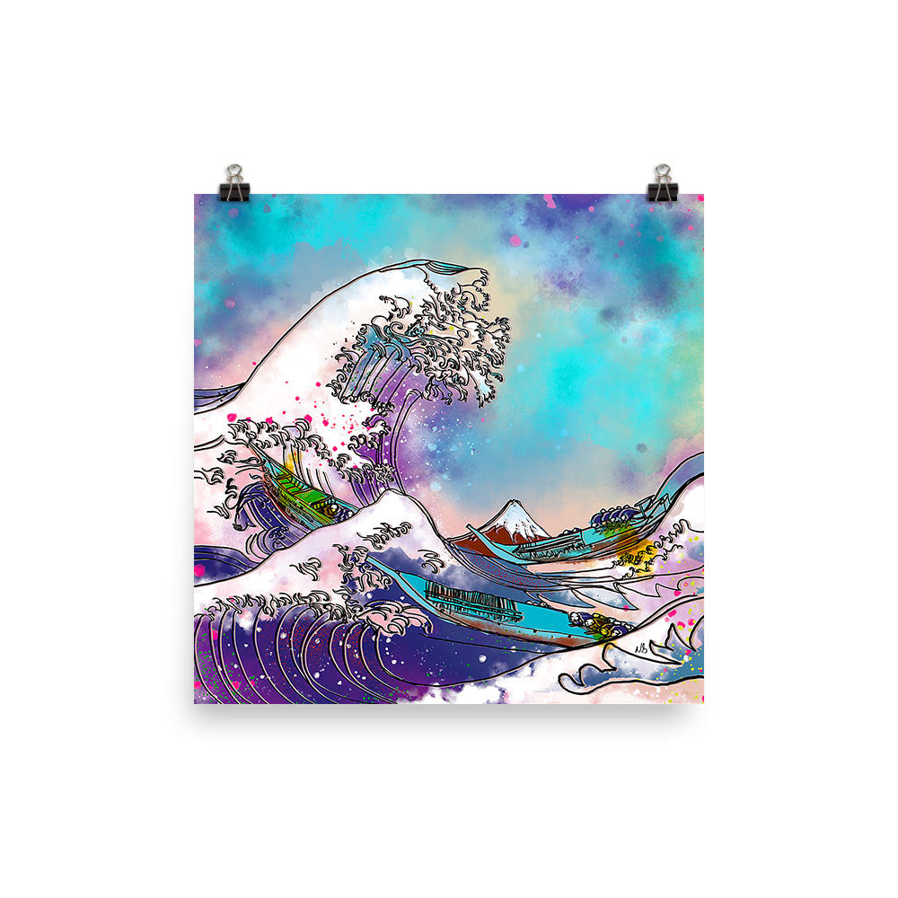 The Great Wave 10x10